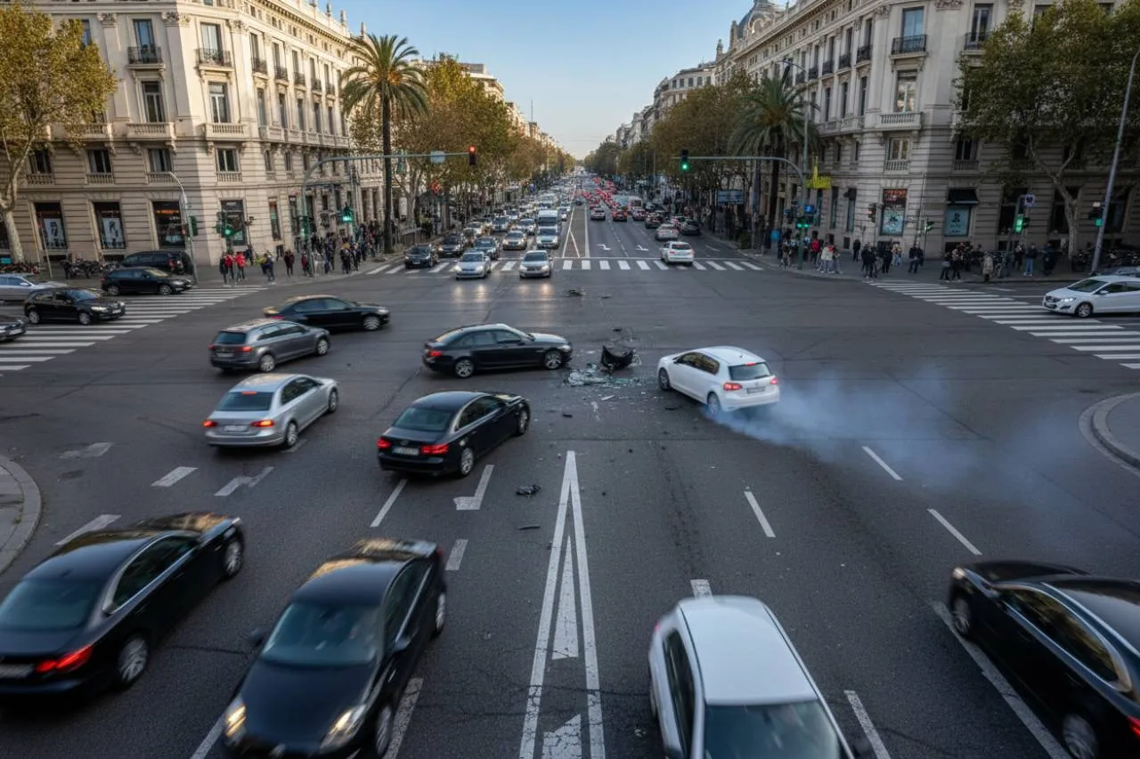 La dinamica dell'incidente tipo: troppa velocità dopo il semaforo