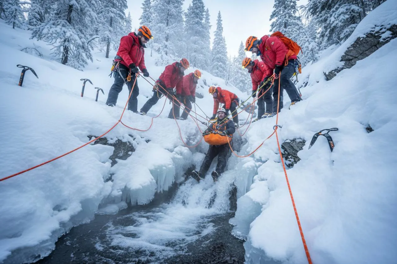 Un miracolo nella neve: la complessa estrazione e la ripresa