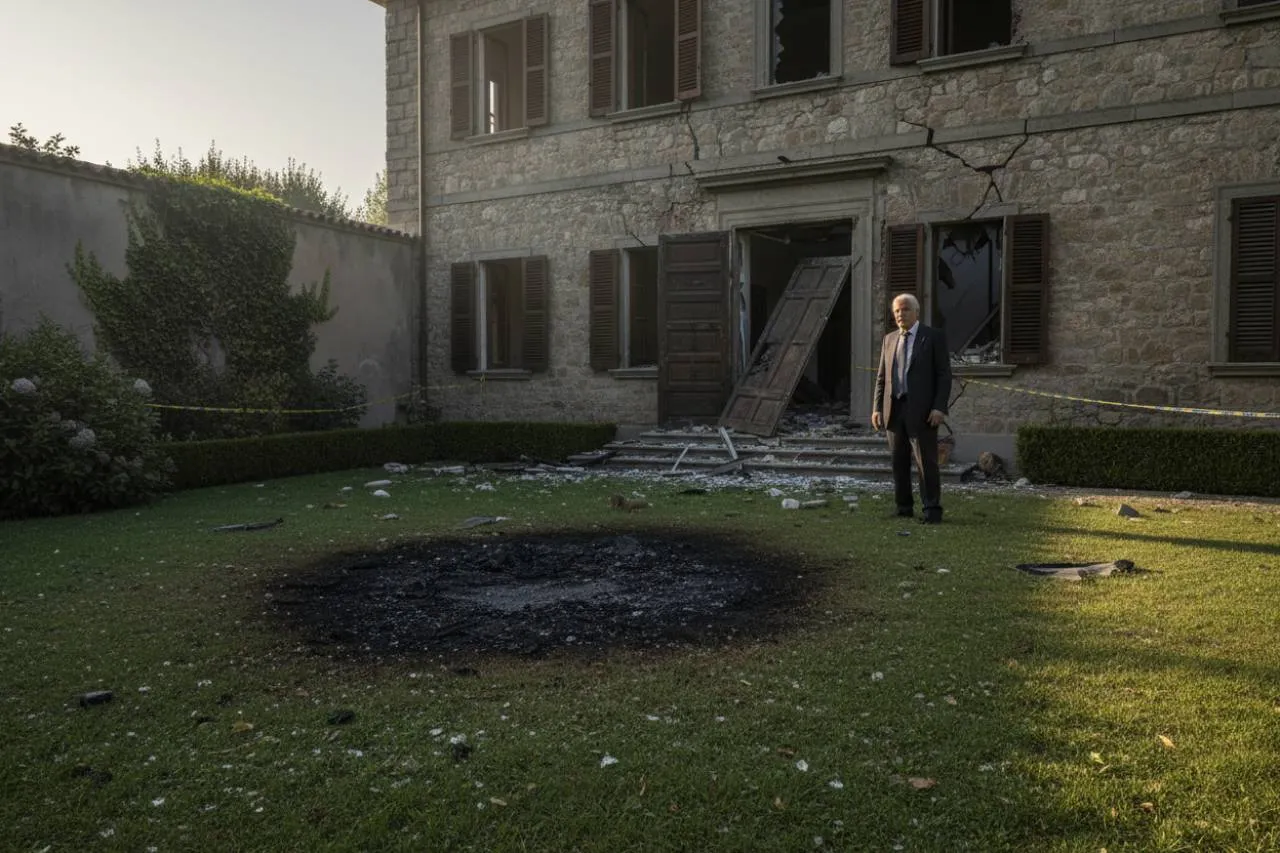 L'obiettivo dell'attentato: un ex consigliere regionale