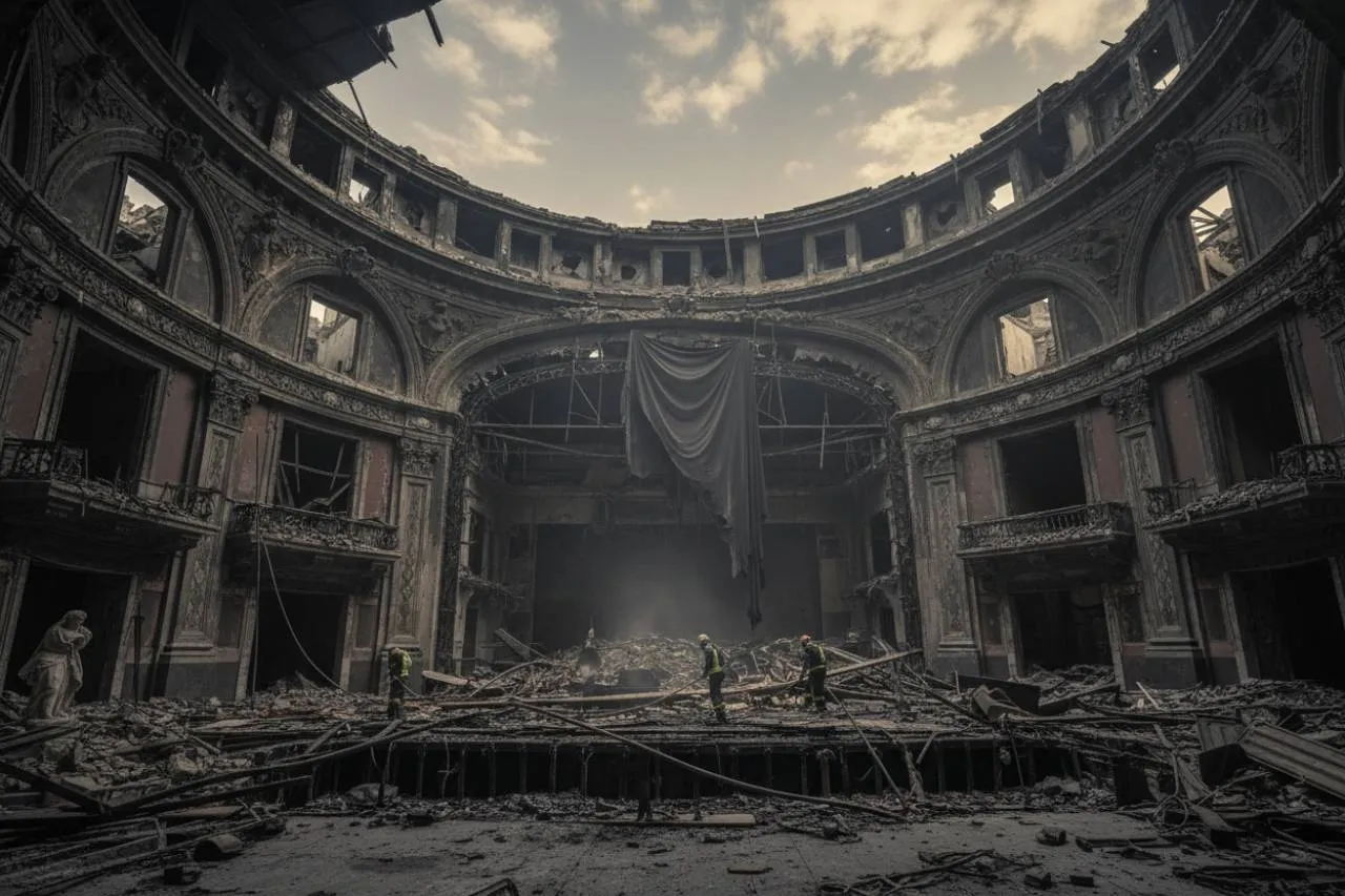 Le fiamme al teatro sannazaro: un simbolo in ginocchio
