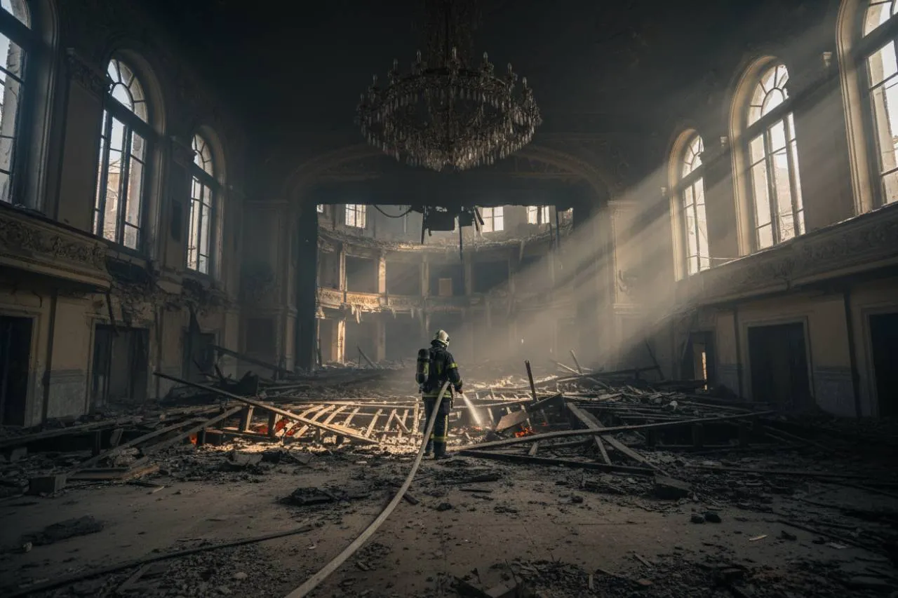 La conta dei danni e la promessa di rinascita