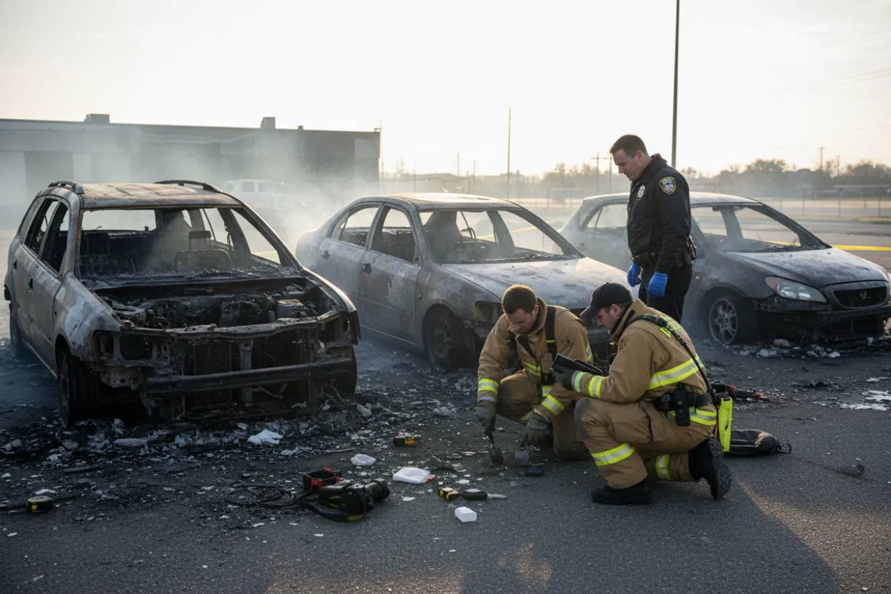 Le indagini serrate e il giallo sulle origini del rogo