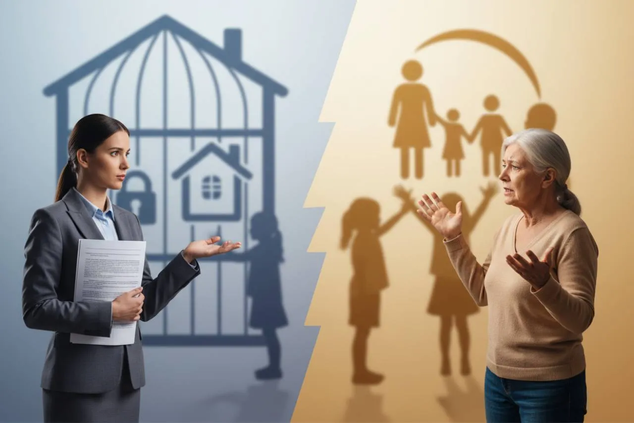 Accuse dirette e il dramma della separazione