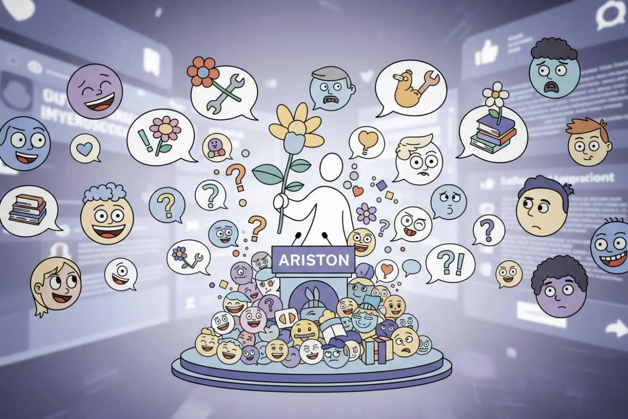 Tra ironia e richiesta di rispetto: il messaggio del pubblico all'Ariston