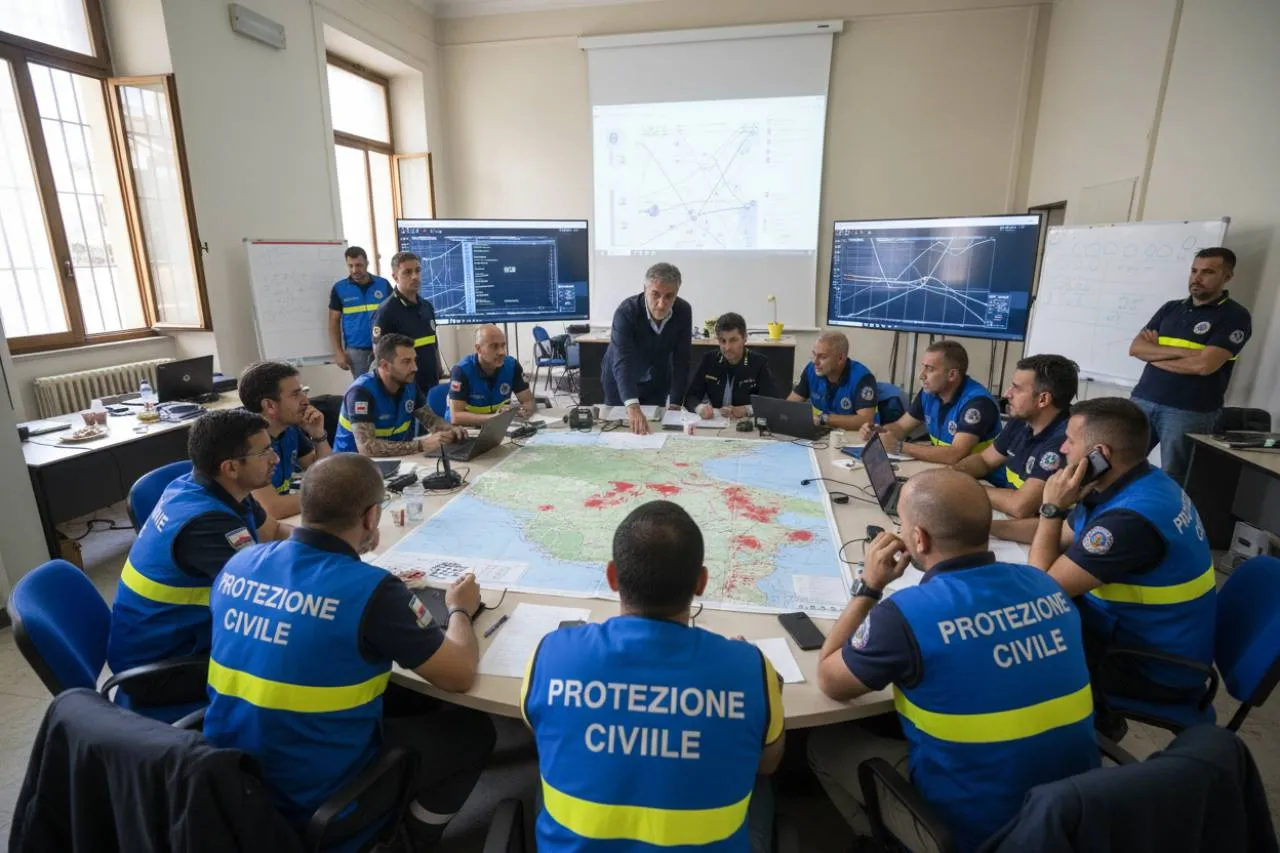 L'emergenza e le prime risposte sul territorio