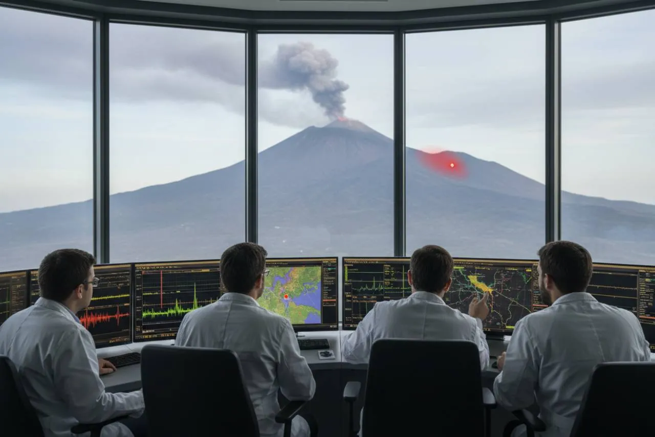 L'epicentro e i dati ufficiali dell'INGV