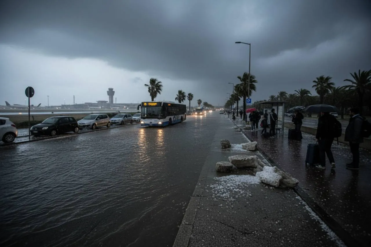Fiumicino e Ostia: le zone più colpite e i disagi all'aeroporto