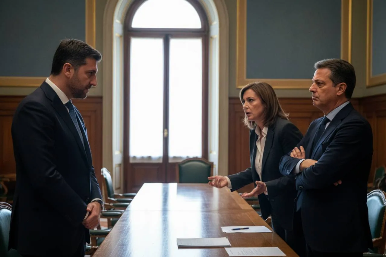 Le tensioni interne e la linea di palazzo Chigi