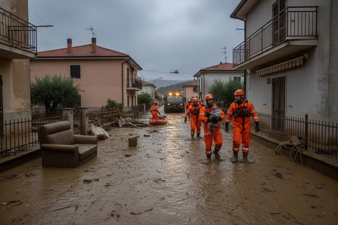 Il dramma delle esondazioni e i salvataggi eroici