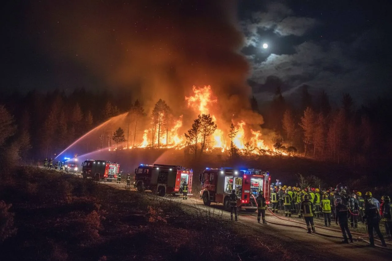 La lotta contro il fuoco: un fronte esteso e difficilissimo da domare