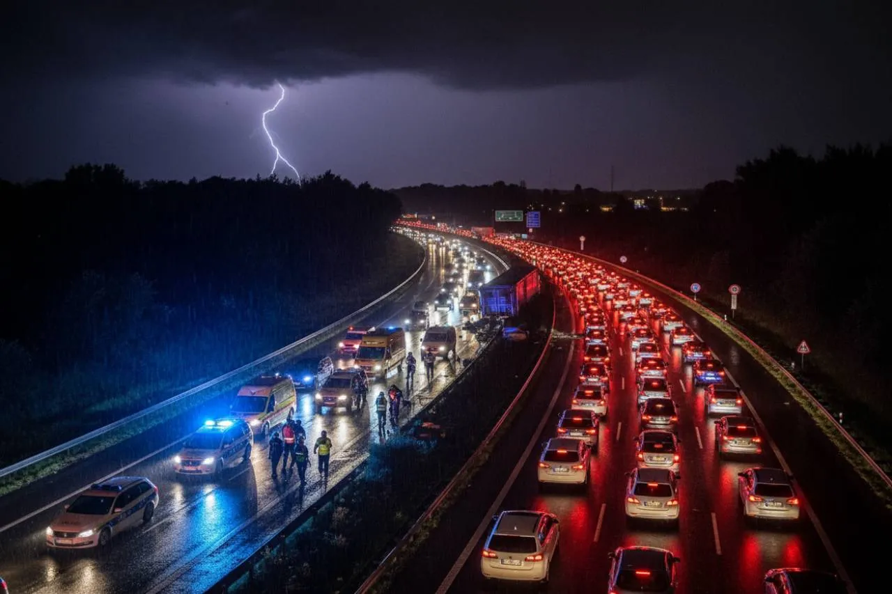 Il caos sulla rete stradale e l'allerta maltempo