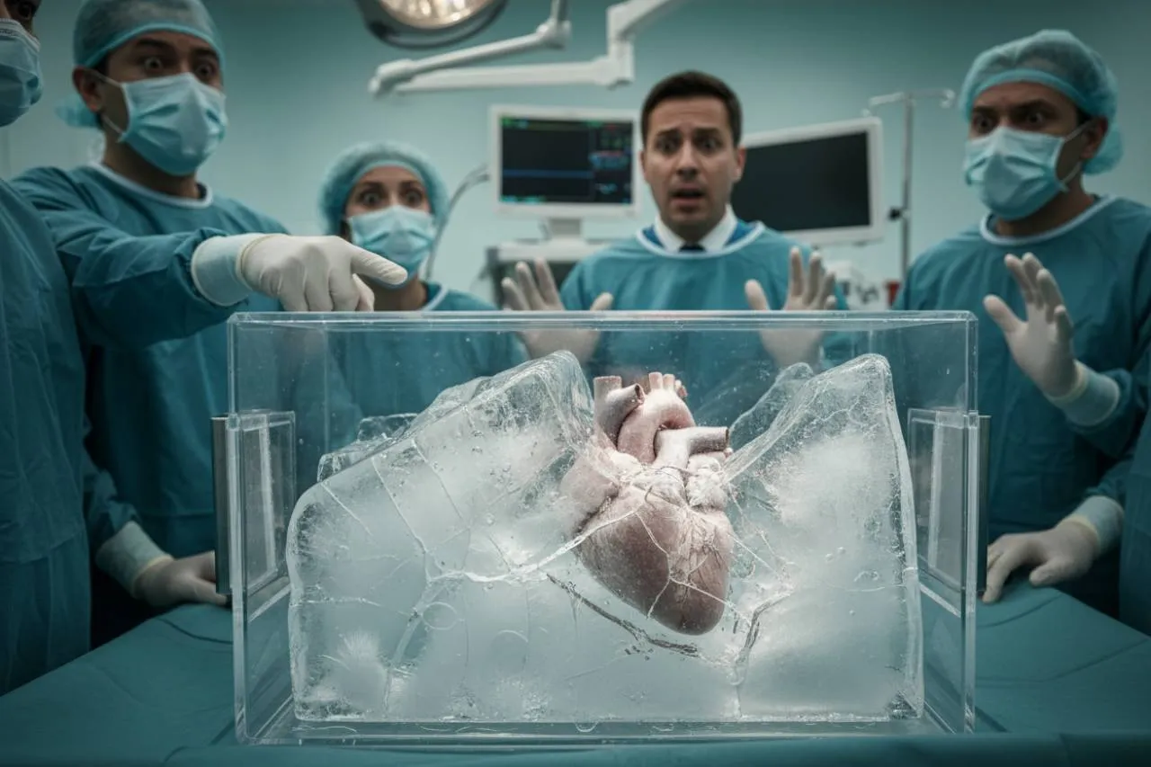 Il mistero del blocco di ghiaccio e le accuse di falso