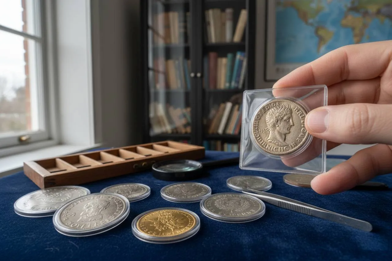 Cura e futuro delle monete da collezione