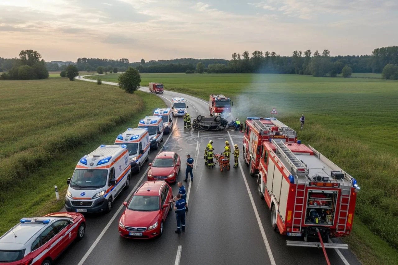 La macchina dei soccorsi: un dispiegamento esemplare