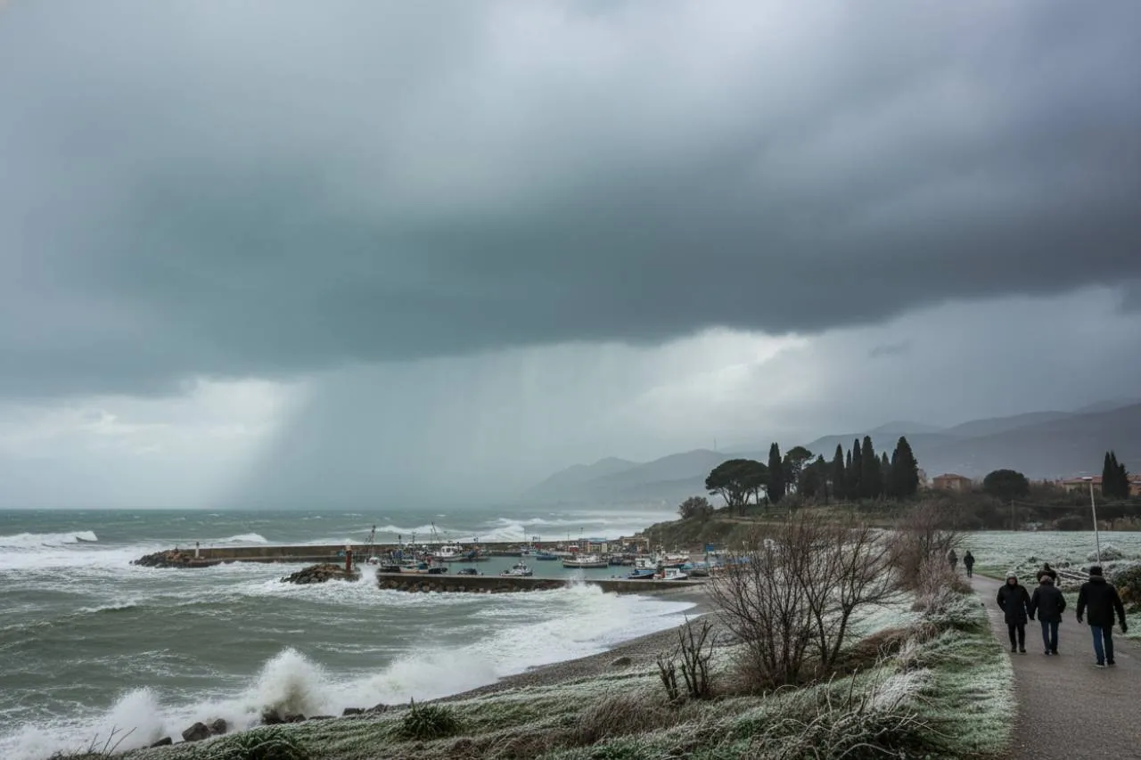 Il perturbato scenario fino a giovedì