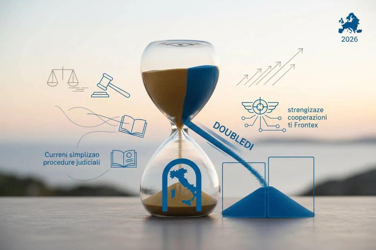 Il piano italiano: raddoppiare i rimpatri entro il 2026