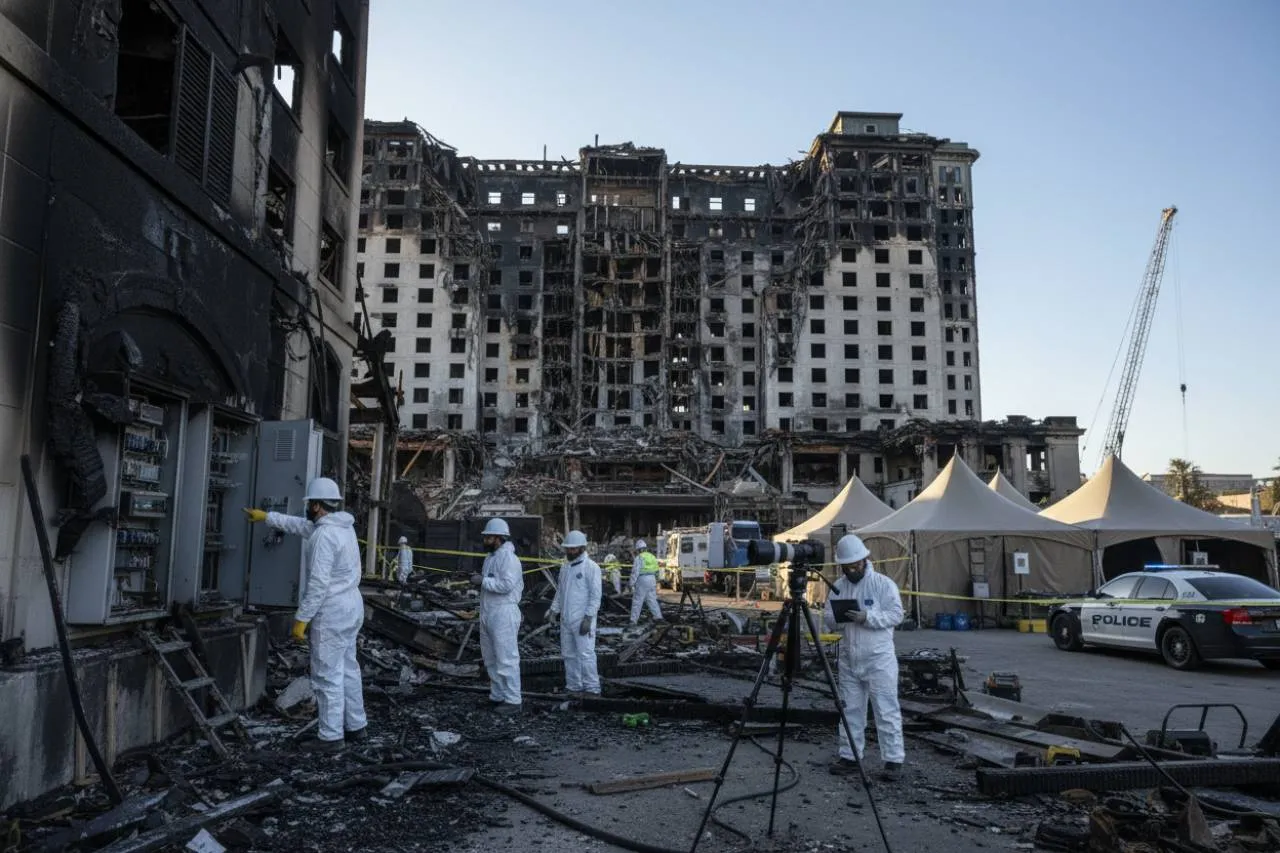 Le indagini sulle cause e il futuro dell'hotel