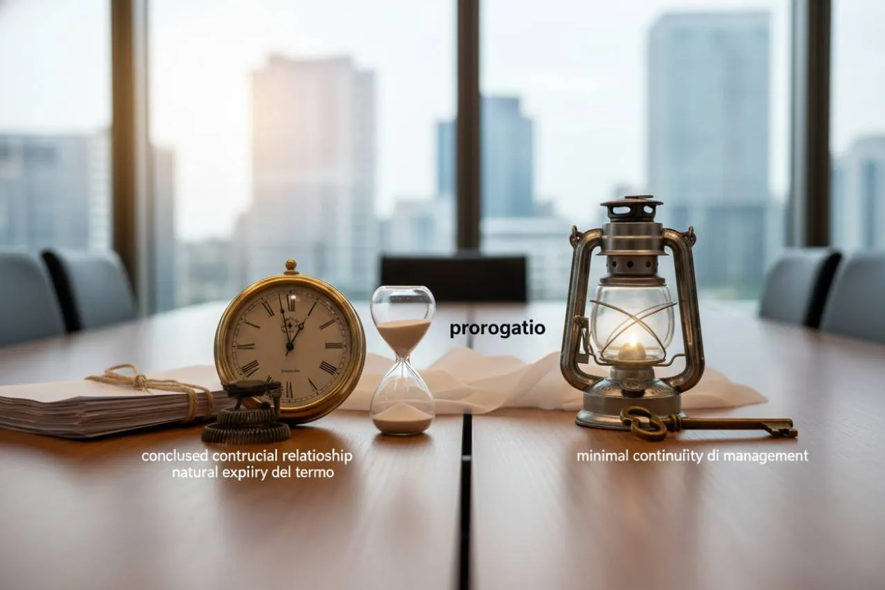 La "prorogatio" e gli obblighi senza compenso