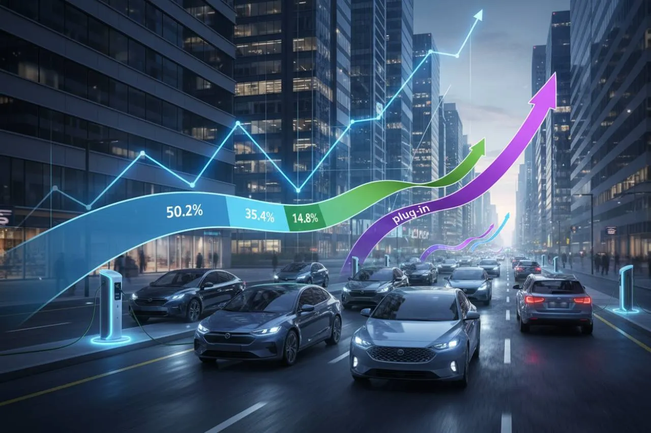 La rivoluzione elettrica e ibrida: numeri da record