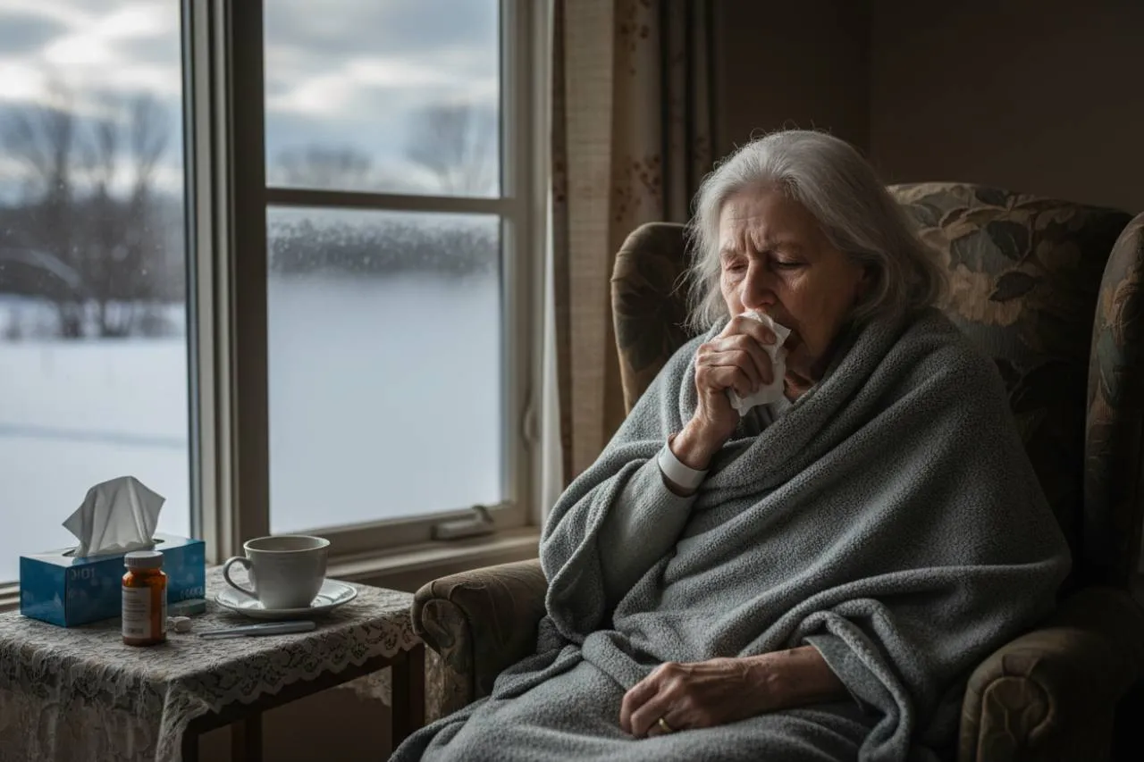 Gli anziani, i più vulnerabili al freddo prolungato