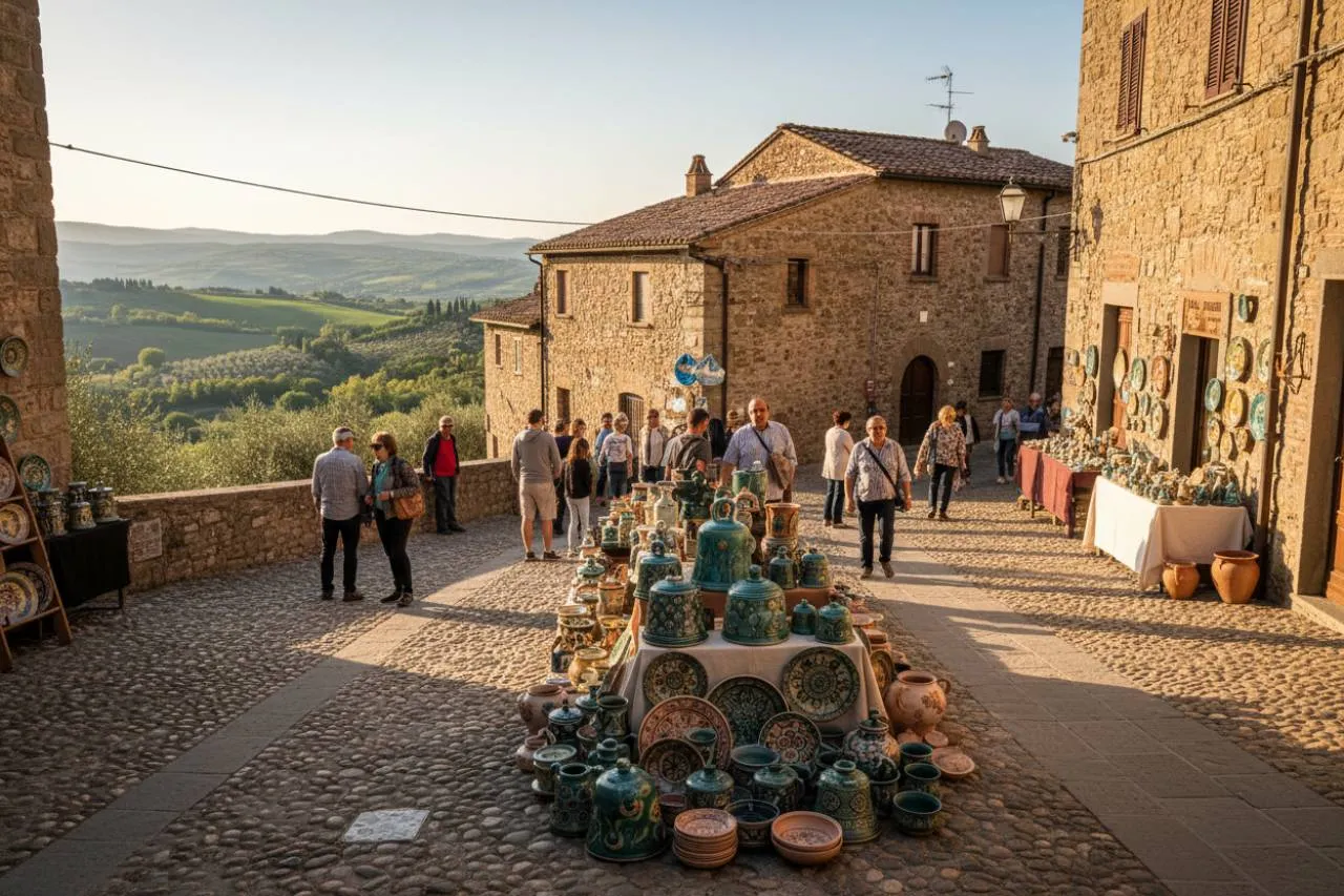 Acquapendente, cuore della strada della ceramica nella Tuscia