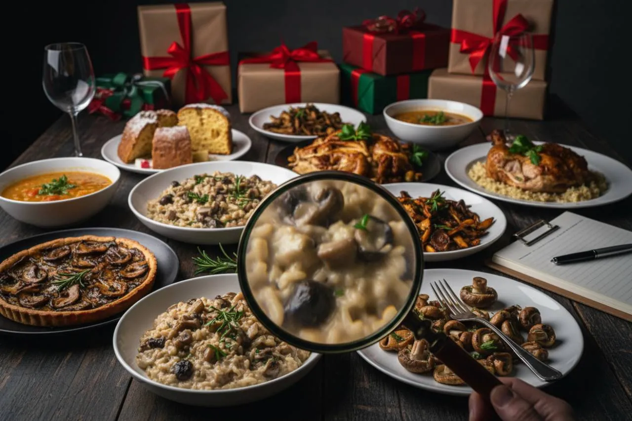 Cibi sotto la lente: I sospetti sui pasti e i regali natalizi
