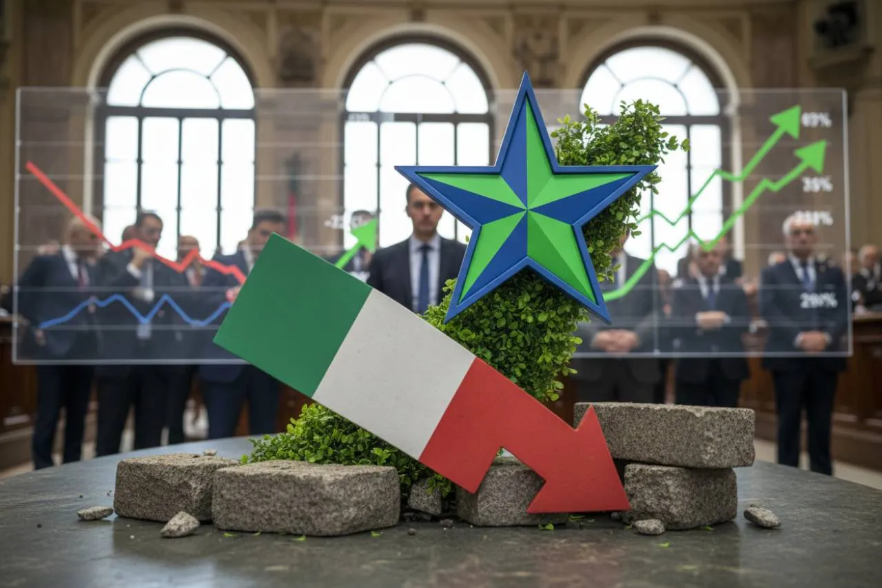 Fratelli d'Italia perde terreno, il Movimento 5 stelle avanza