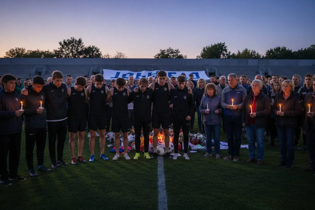 Il cordoglio della comunità e il ricordo del giovane atleta