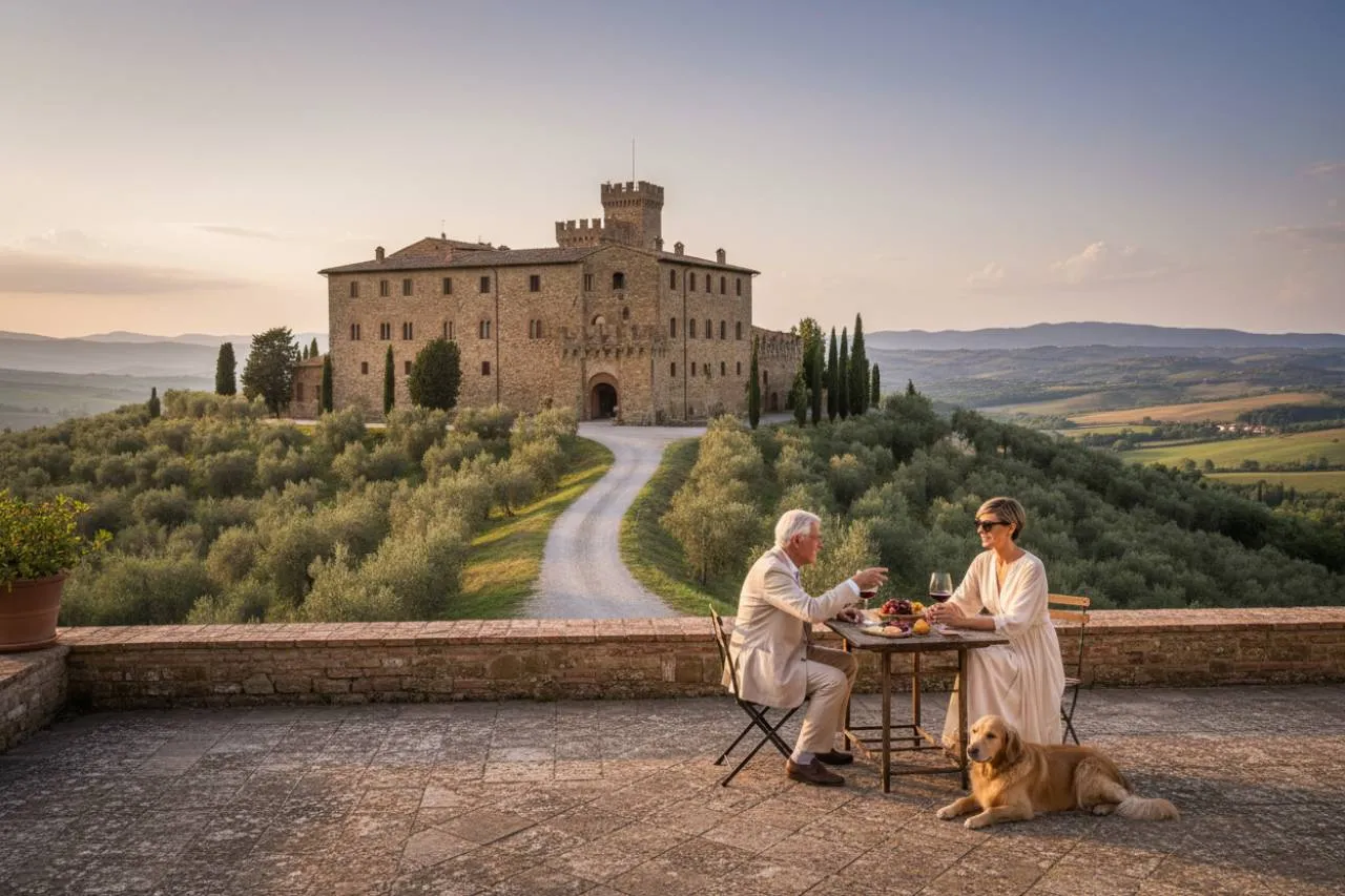 Il rifugio toscano e gli amici leali