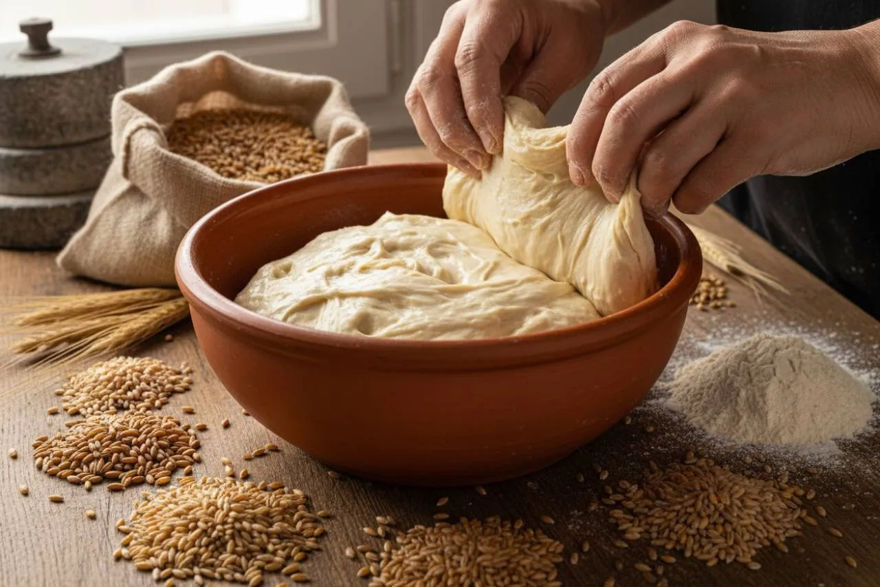Il cuore della qualità: Grani antichi e lievito madre