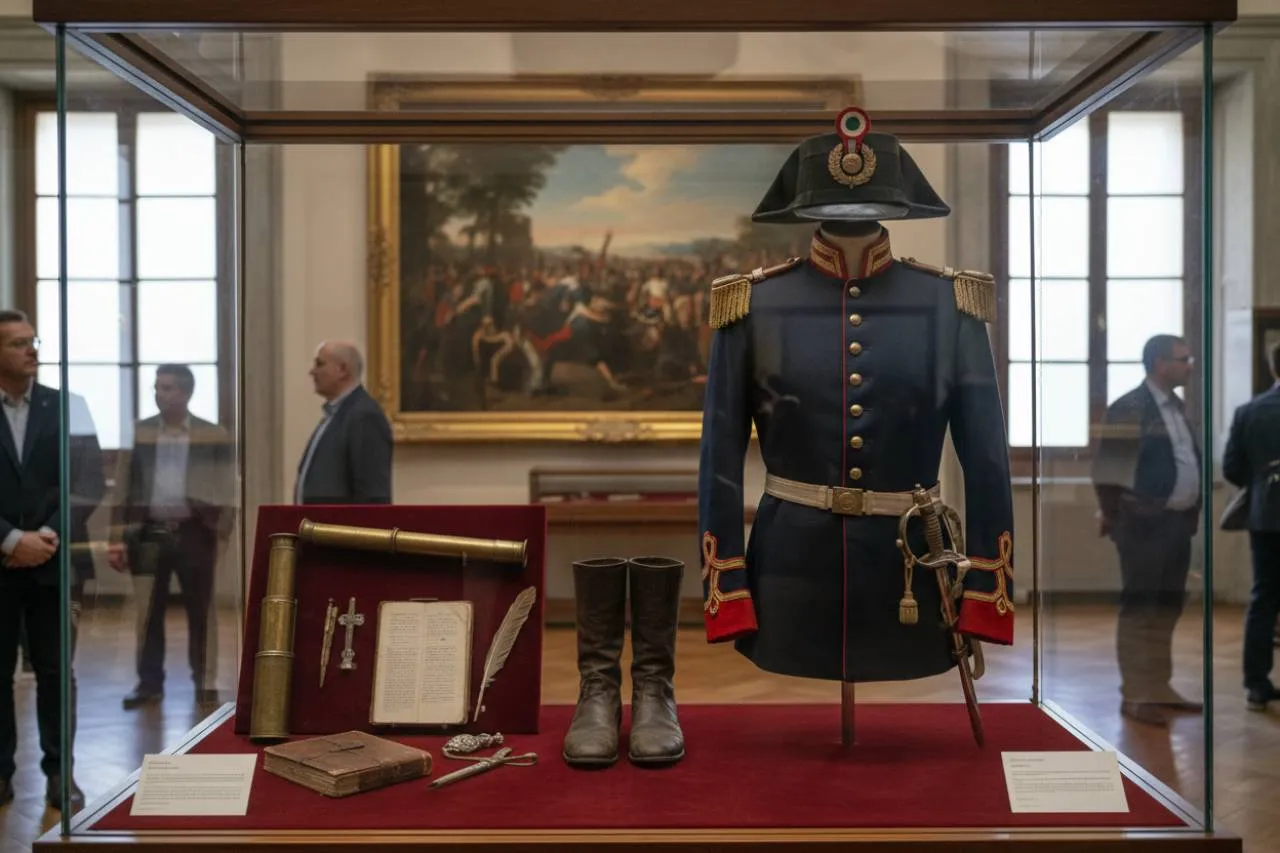 Oltre i dipinti: Oggetti d'epoca e uniformi ritrovate