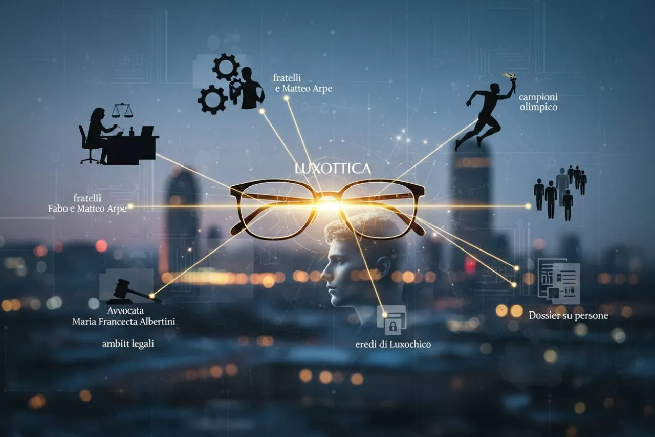 Rete di potere e segreti: Dagli eredi di Luxottica ai campioni olimpici