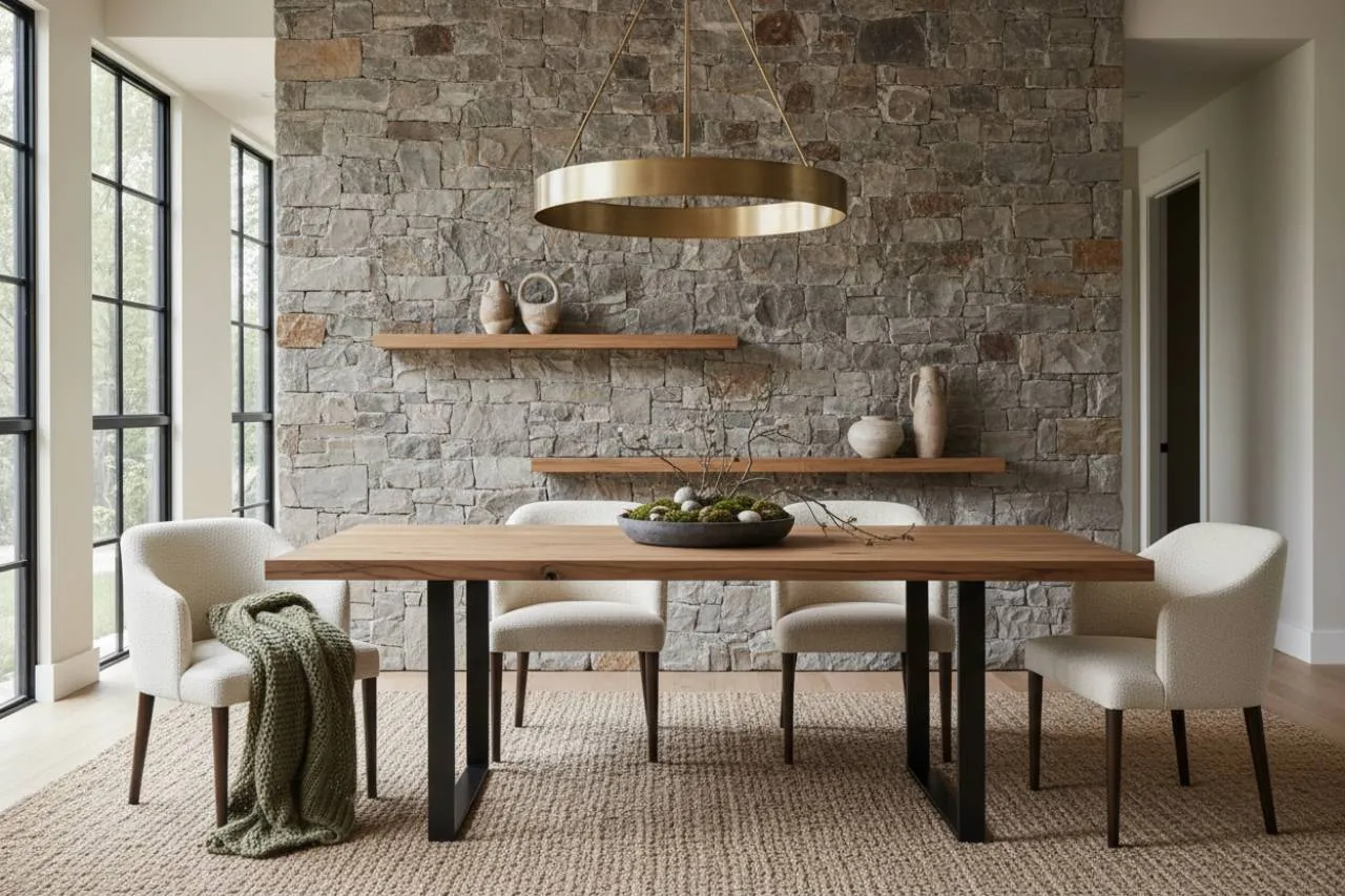 L'abbraccio della natura: materiali e colori protagonisti