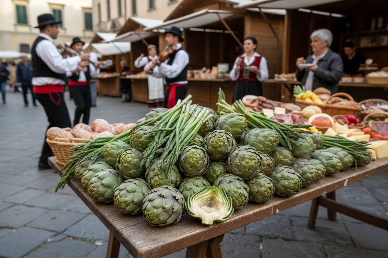 I sapori della terra: il carciofo e l'asparago selvatico protagonisti