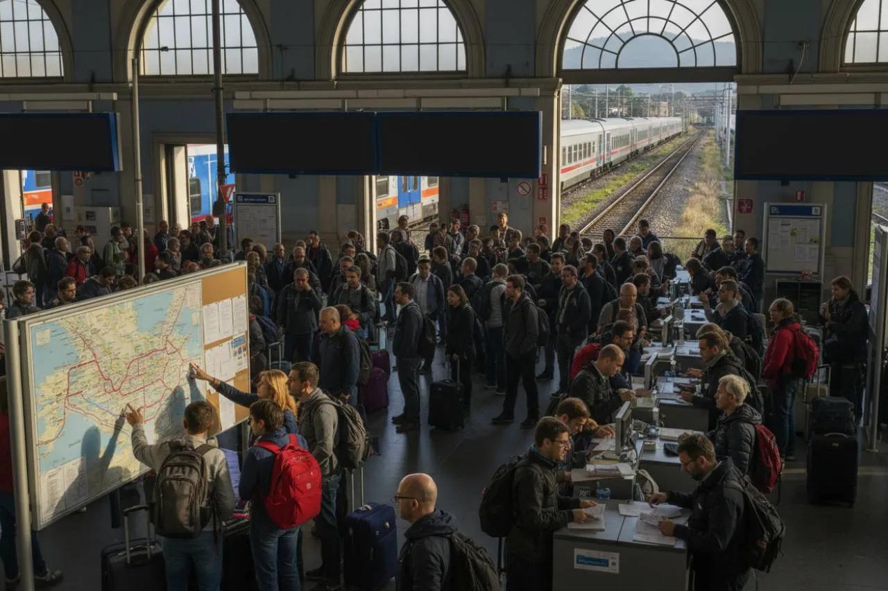 Il caos si estende: treni deviati e cancellati