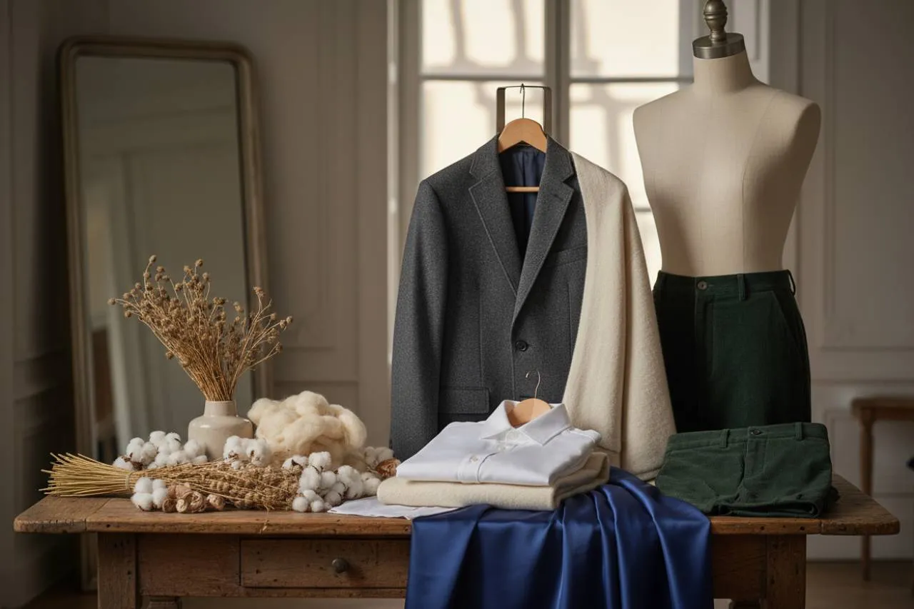 I pilastri del guardaroba intelligente: tessuti e vestibilità