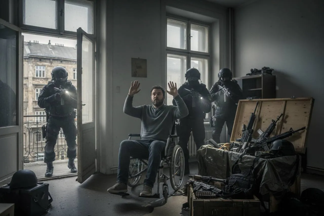 L'arresto e l'arsenale nascosto