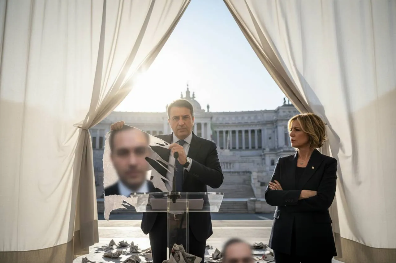 La rivelazione di marco squarta e la decisa reazione della premier