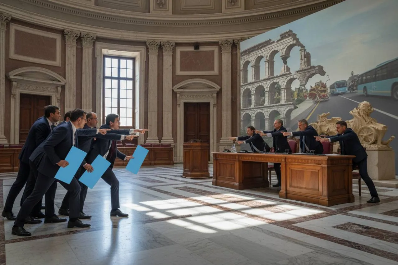 Lo scontro politico: responsabilità e accuse incrociate