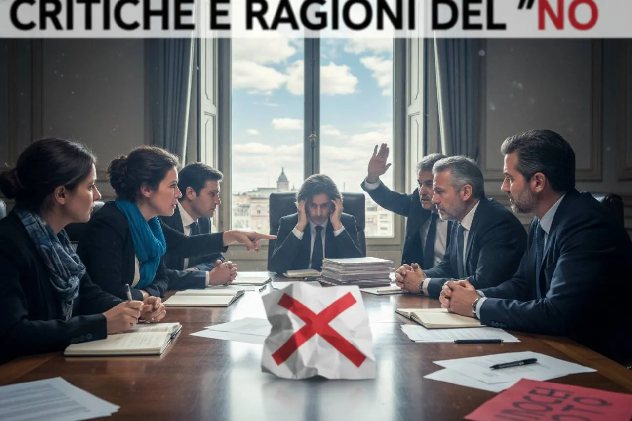 Le critiche e le ragioni del 'no' alle modifiche