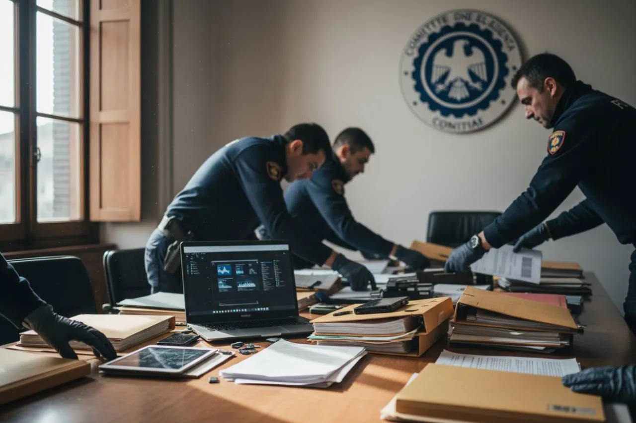 Le perquisizioni, i sequestri e l'interessamento del Copasir