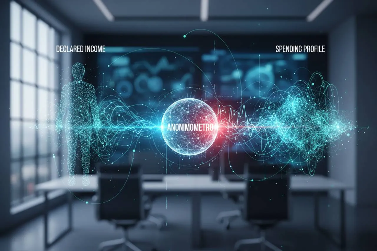 Come l'anonimometro analizza le tue abitudini